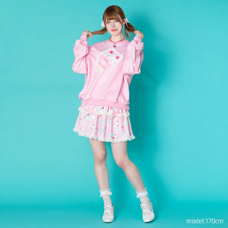 ACDC RAG "Whip Cat" pink skirt