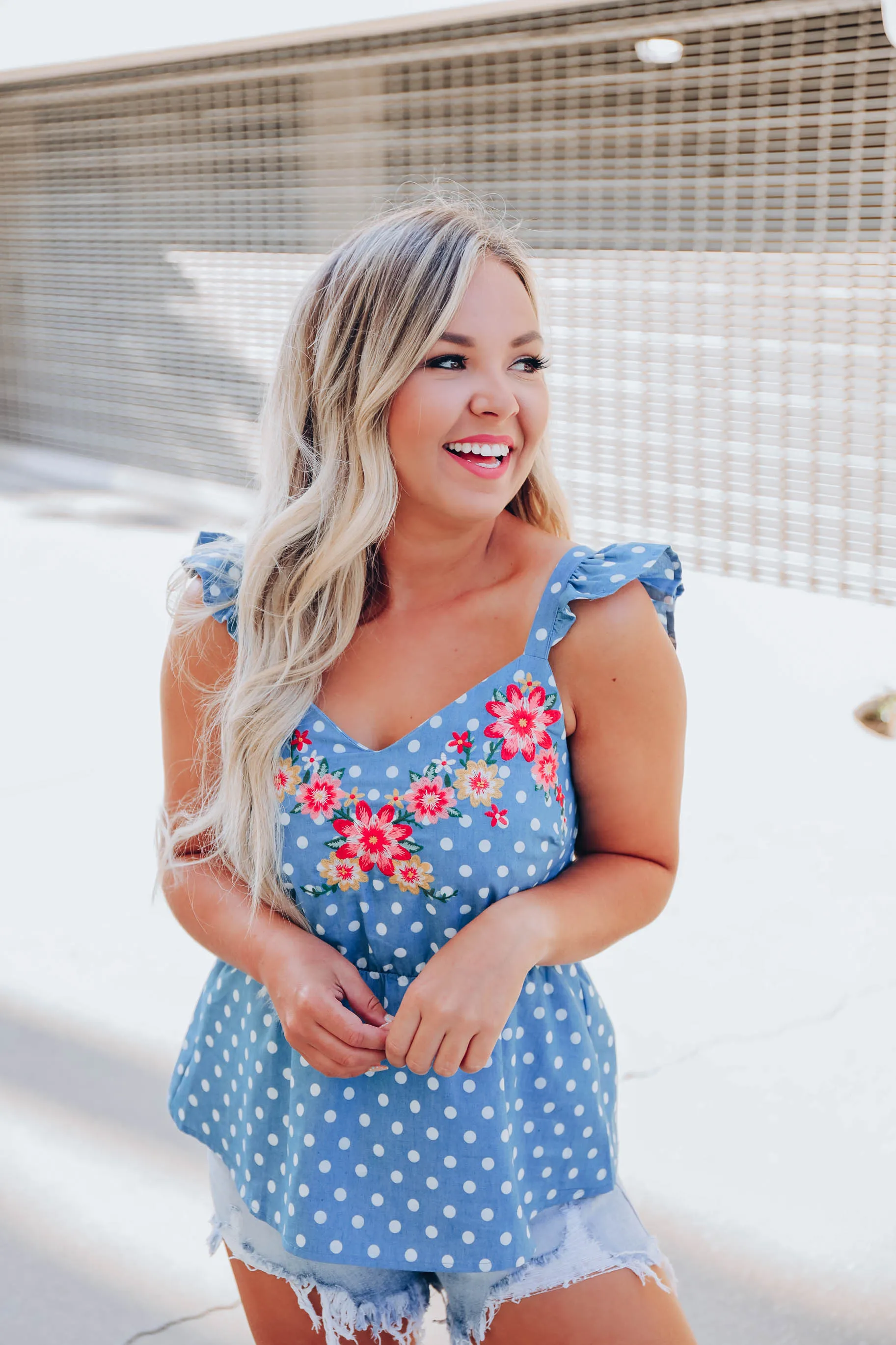 Arizona Polka Dot Blouse