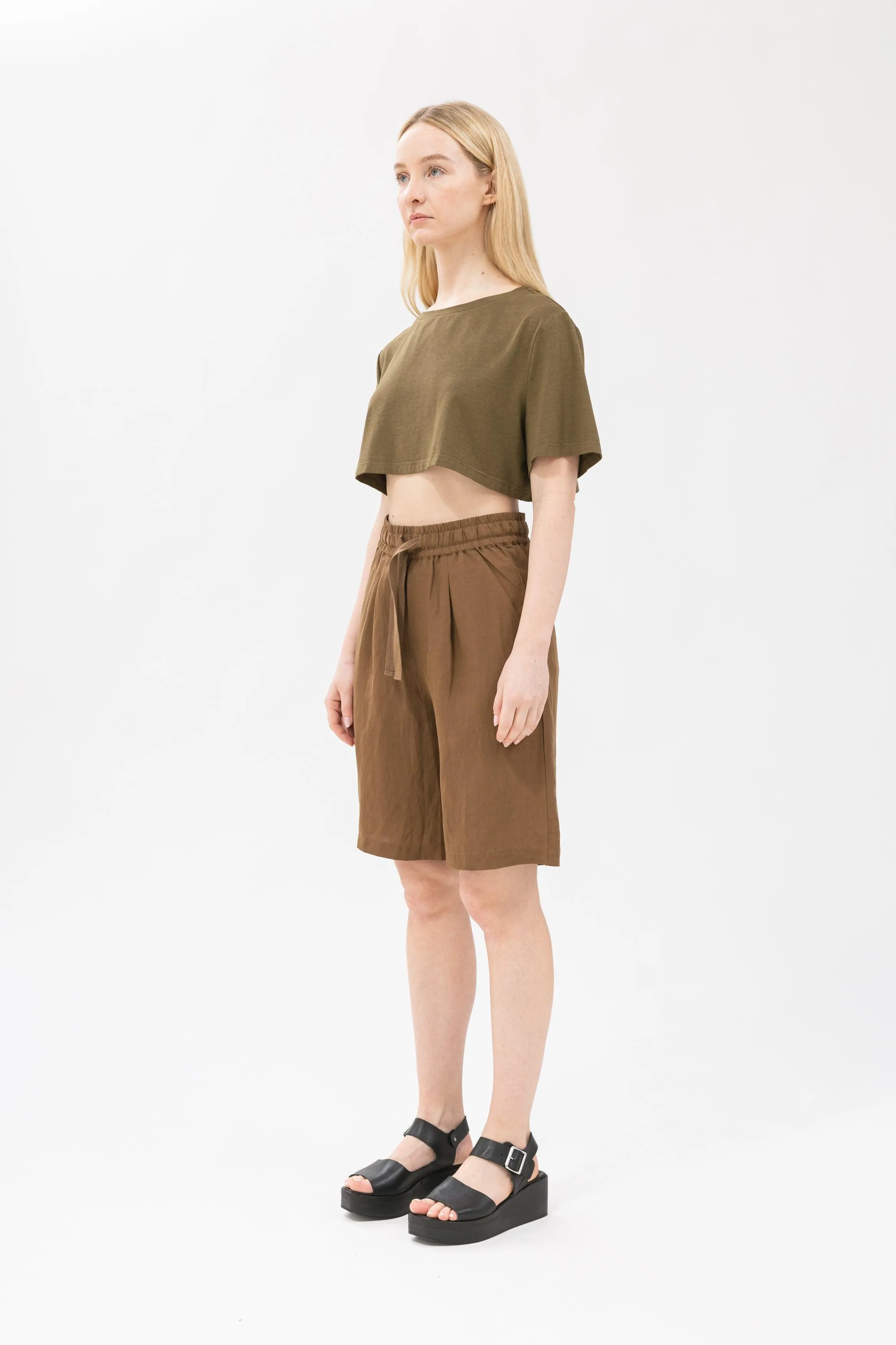 Bamboo Linen Shorts