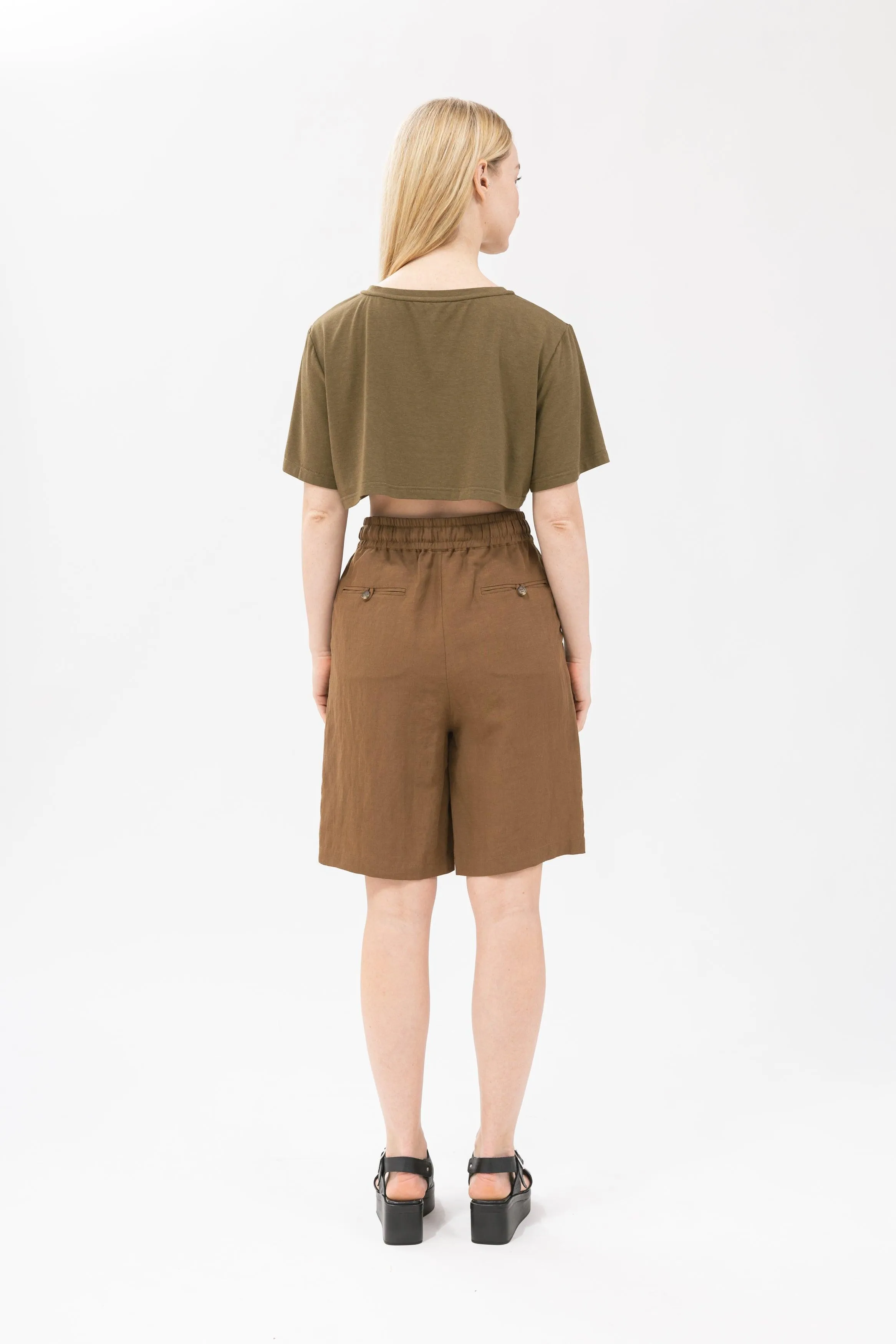 Bamboo Linen Shorts