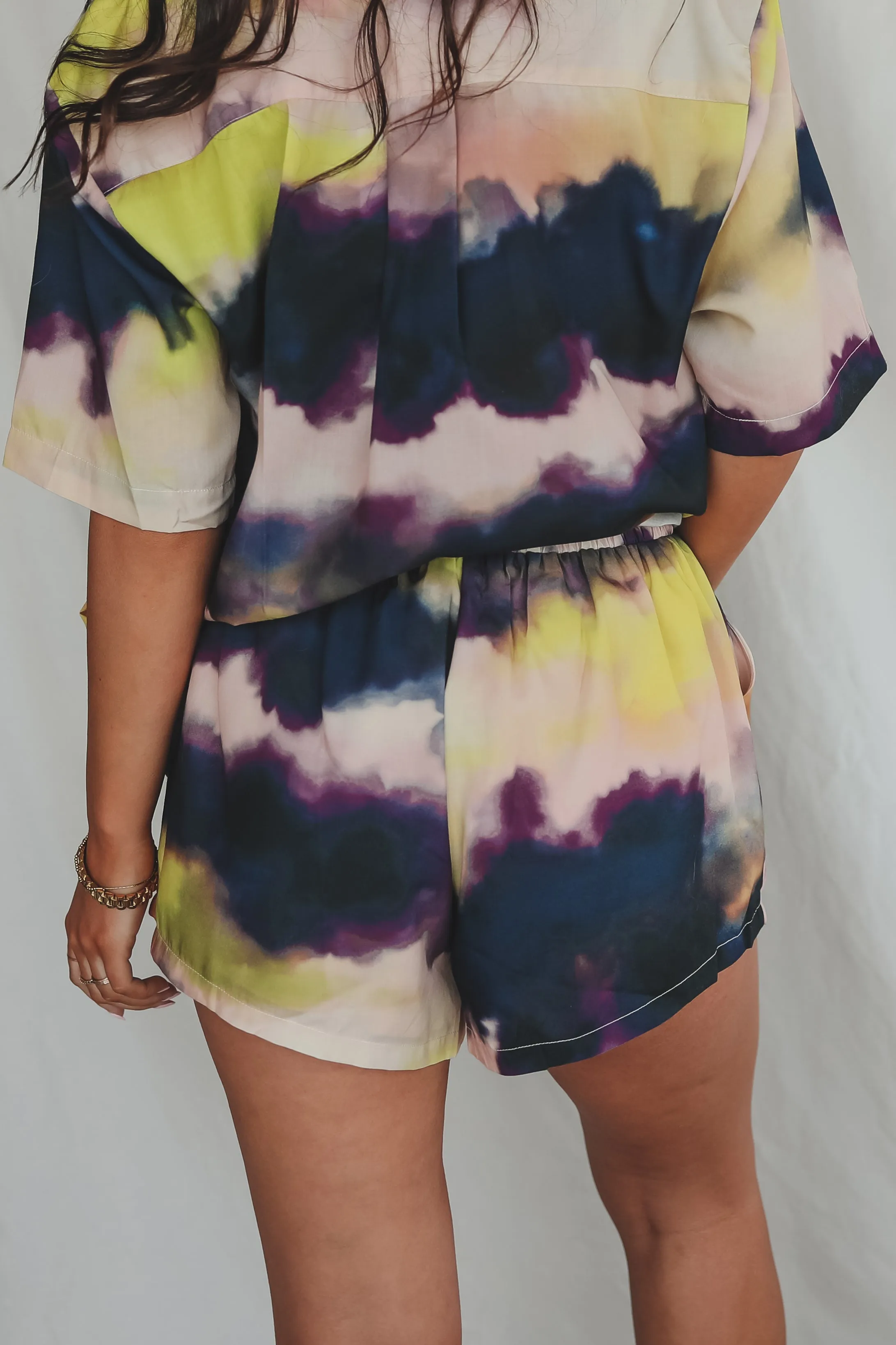 DEAL Talk Beachy To Me Tie Dye Shorts
