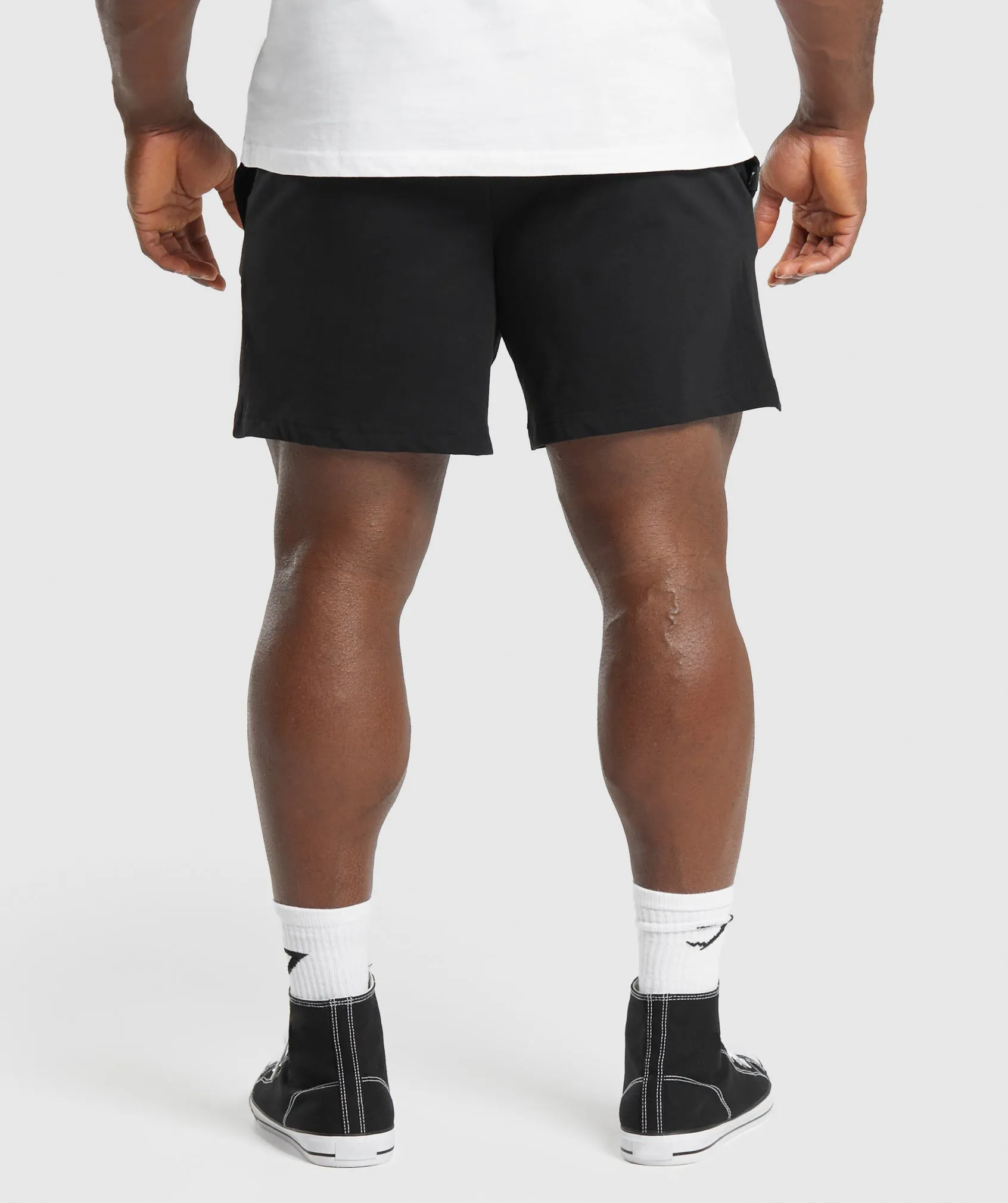 Gymshark Lightweight Jersey Shorts - Black
