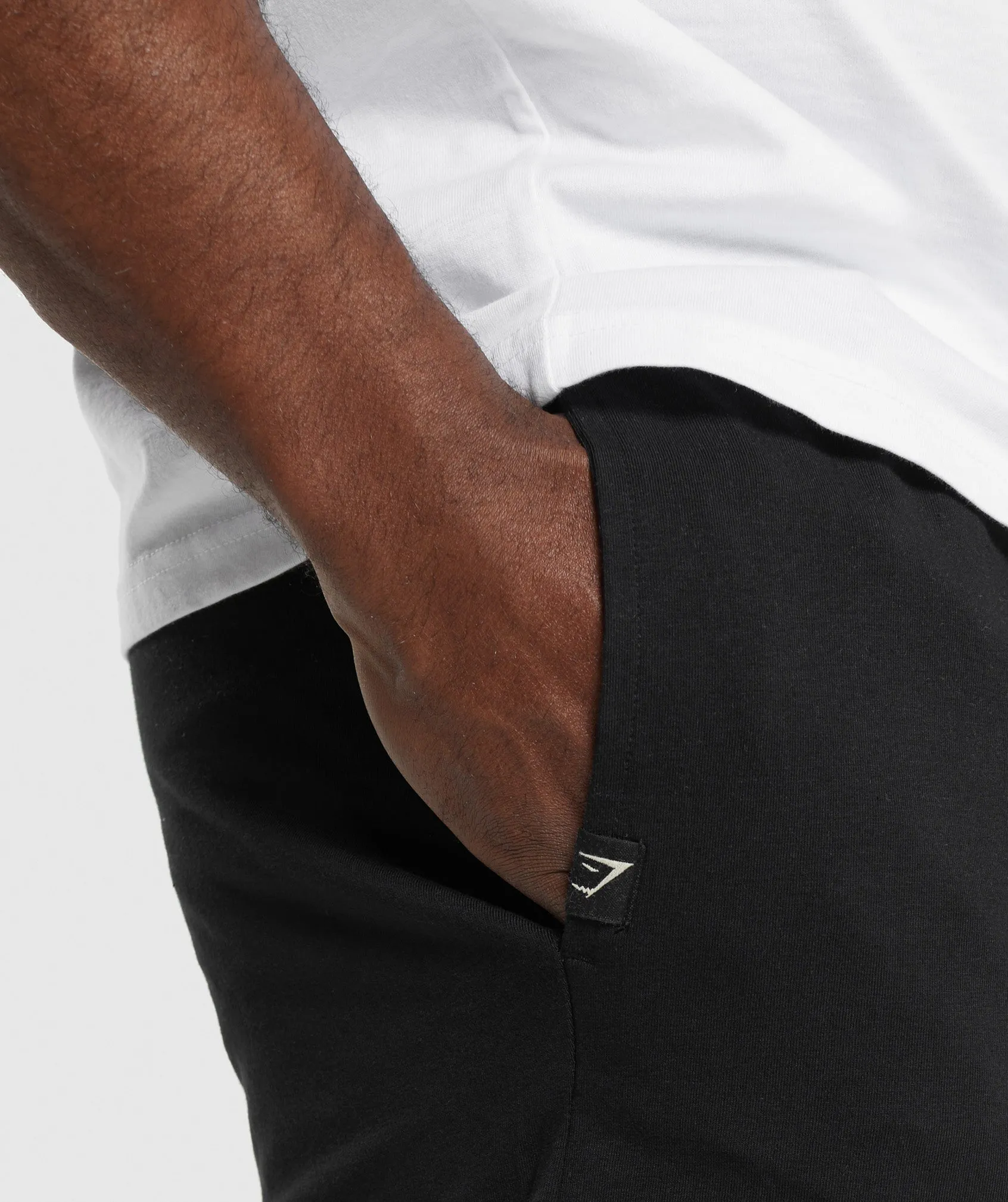 Gymshark Lightweight Jersey Shorts - Black