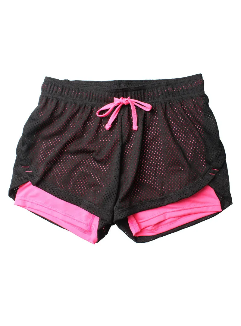 Layer Shorts Women Skinny Fitness Shorts Women