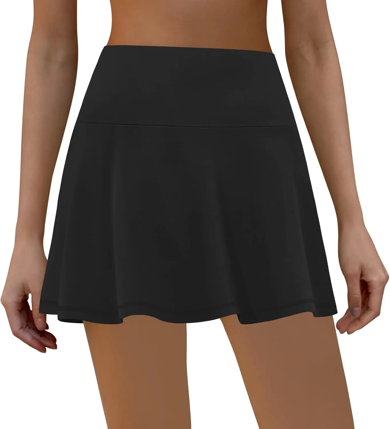 LouKeith Womens Tennis Skirt High Waisted Athletic Skorts Running Casual Pickle Ball Golf Skirts with Pockets