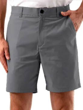 Mens Golf Shorts 7'' Inseam Lightweight Quick Dry Strech Casual Work Shorts, Hybrid Flat Front Golf Shorts for Men