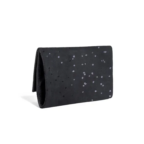 Minimal Wallet Confetti Black by Lee Coren
