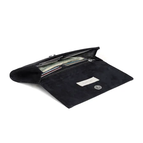 Minimal Wallet Confetti Black by Lee Coren