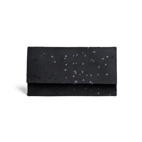 Minimal Wallet Confetti Black by Lee Coren