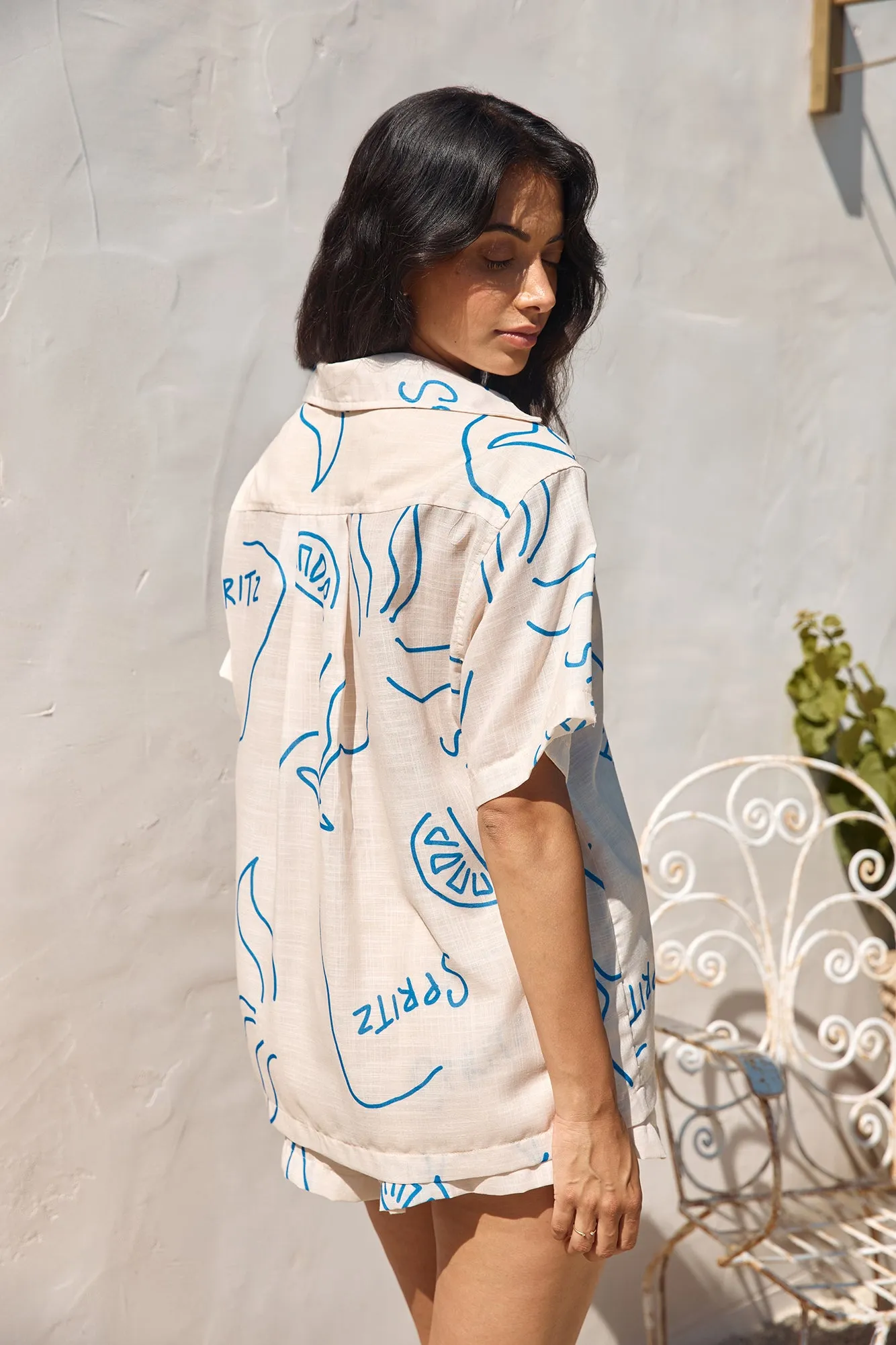 Roaming Around Shorts Blue