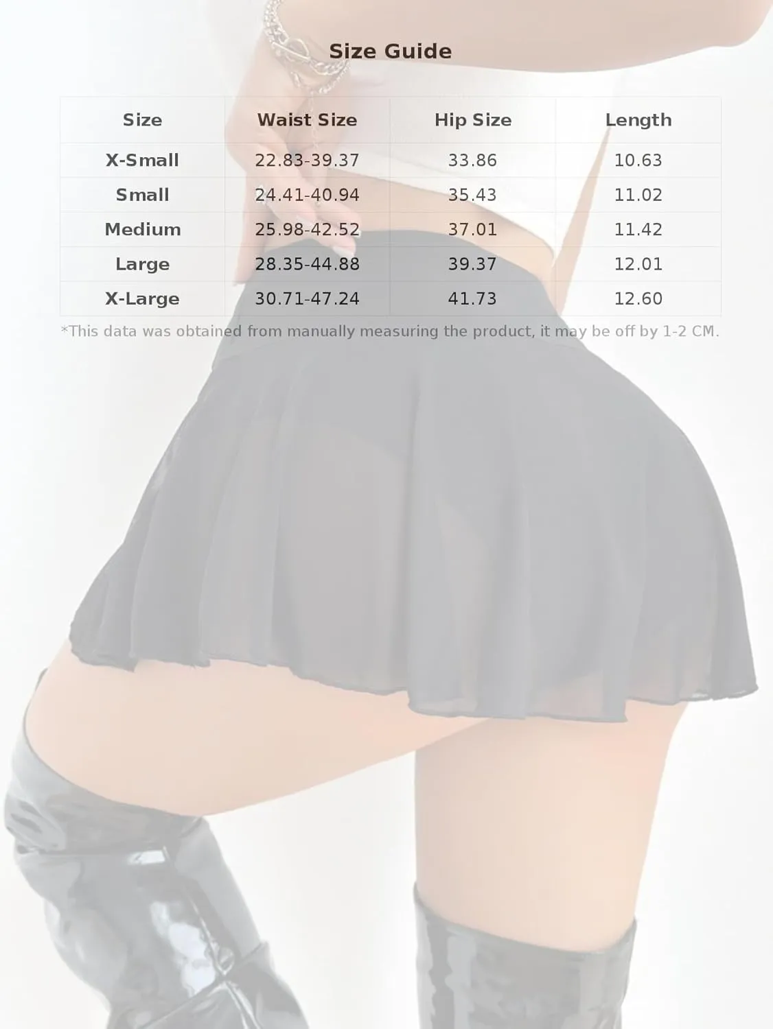 SHENHE Women's Sheer Mesh Skater Skort High Waisted Sexy Flowy Mini Skirt Shorts Skort