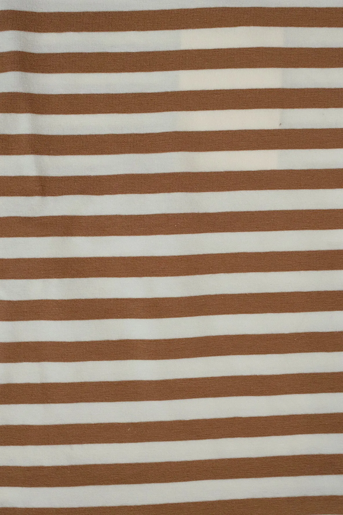 Stripe singlet - brown/milk