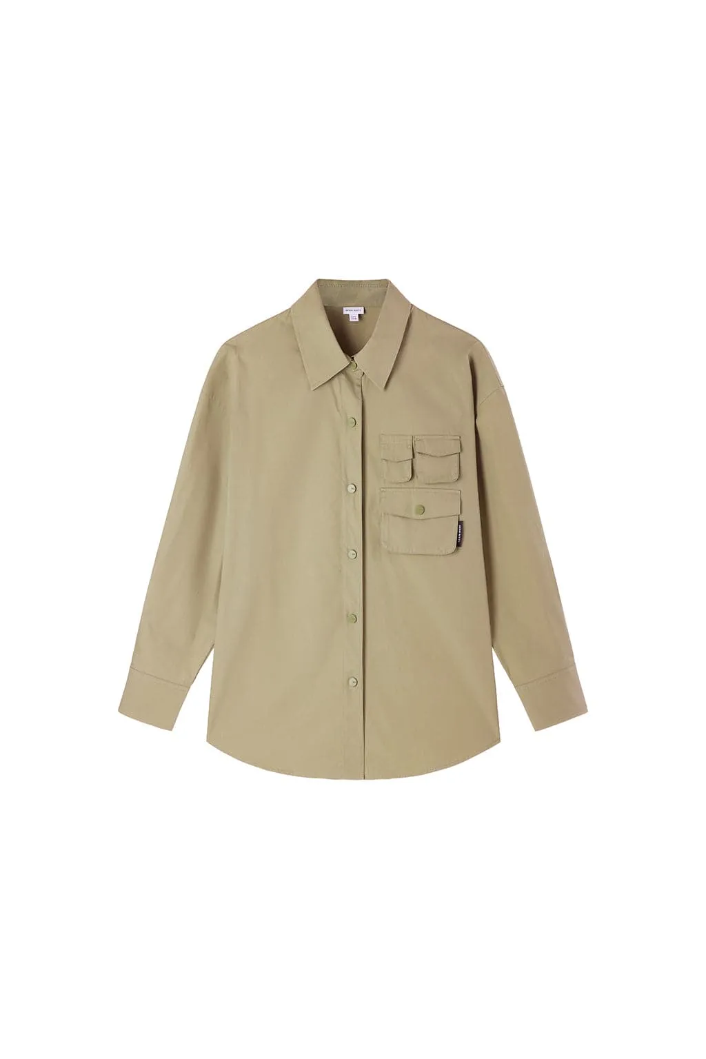 Vintage Cargo Style Pocket Shirt