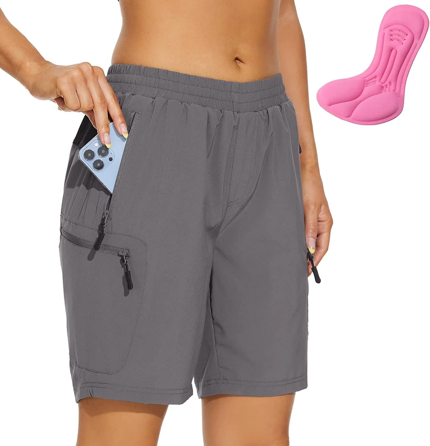 Women's Padded Mountain Bike Shorts 07